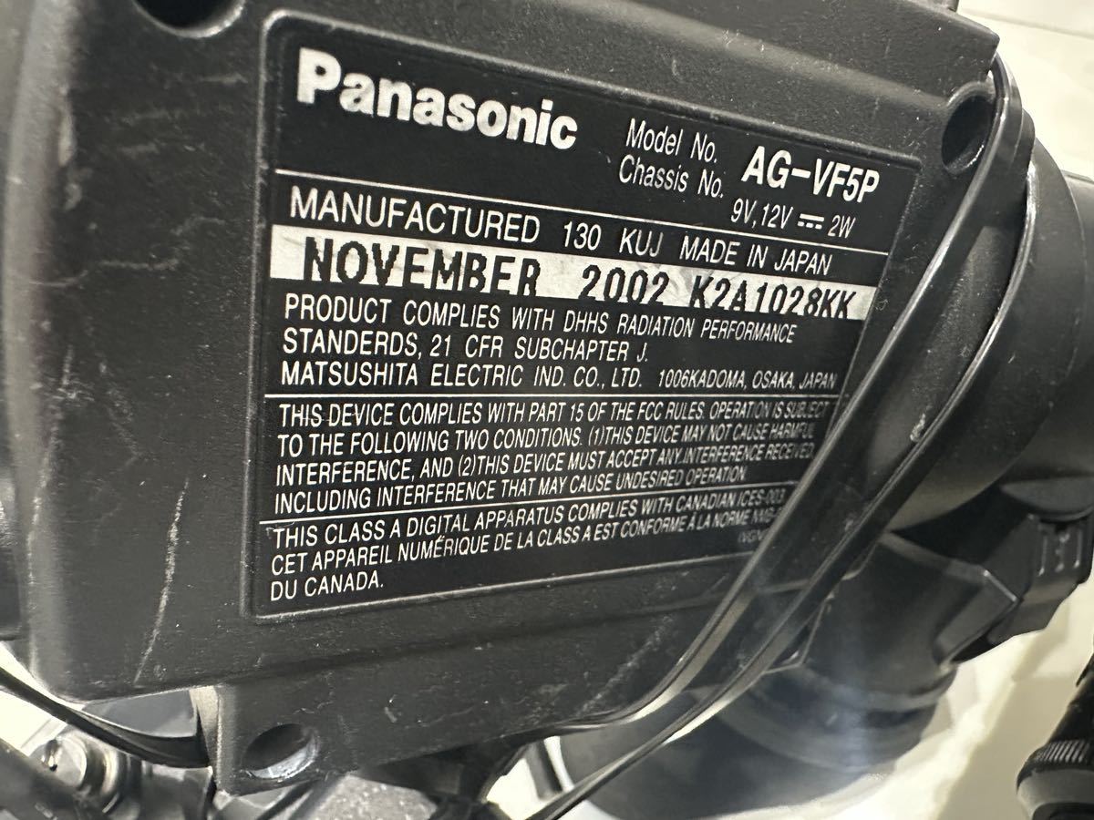 Panasonic ビデオカメラ ビューファインダー(AG-VF5P) /動作未確認ジャンク/破損品の画像2