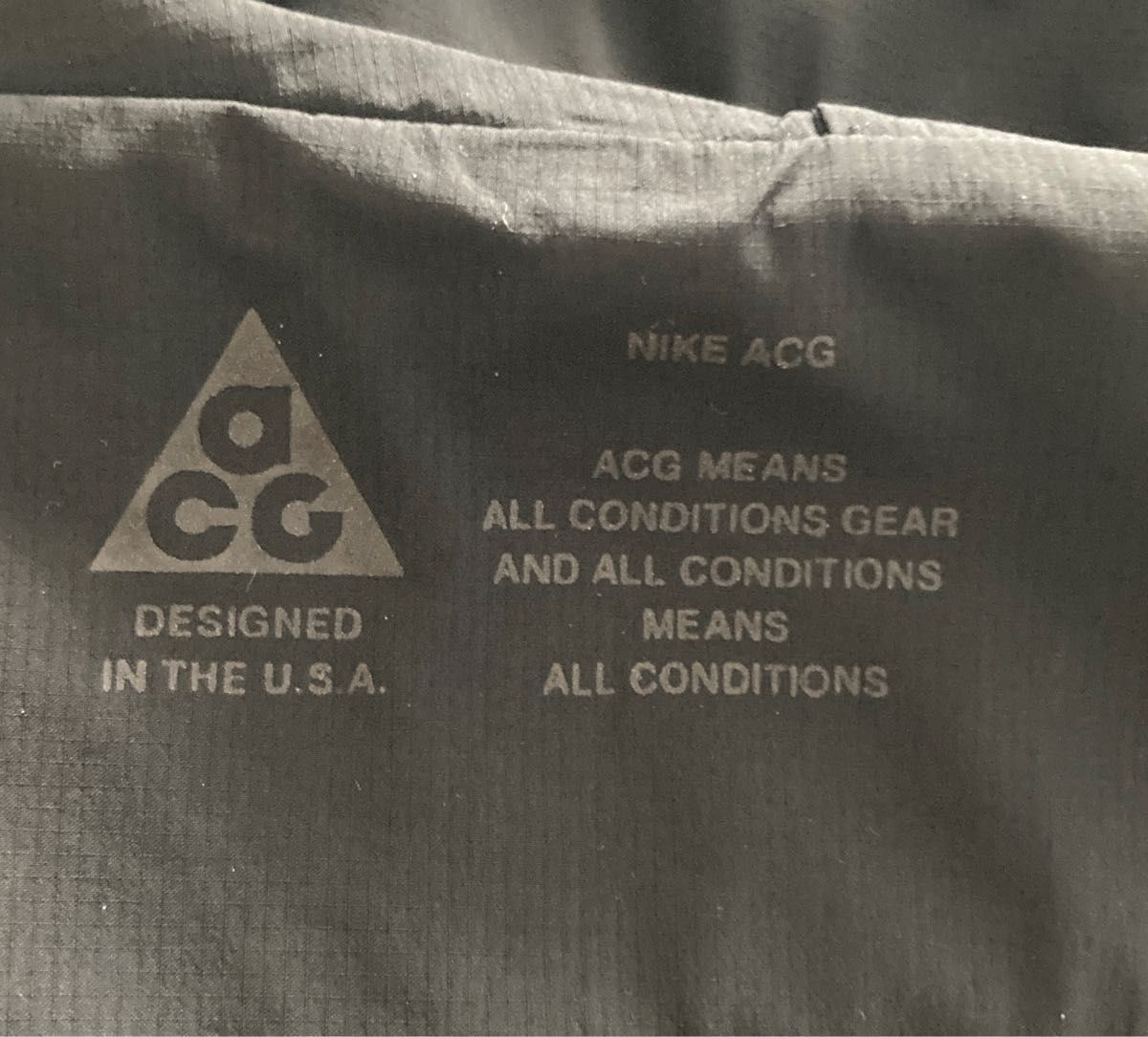 NIKELAB ACG メンズ パッカブル ジャケット レインウエア ウインド