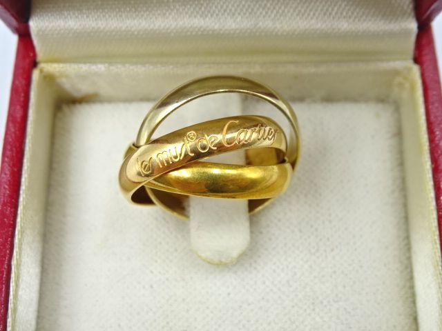 ヤフオク! - ◇ Cartier カルティエ トリニティリング #47