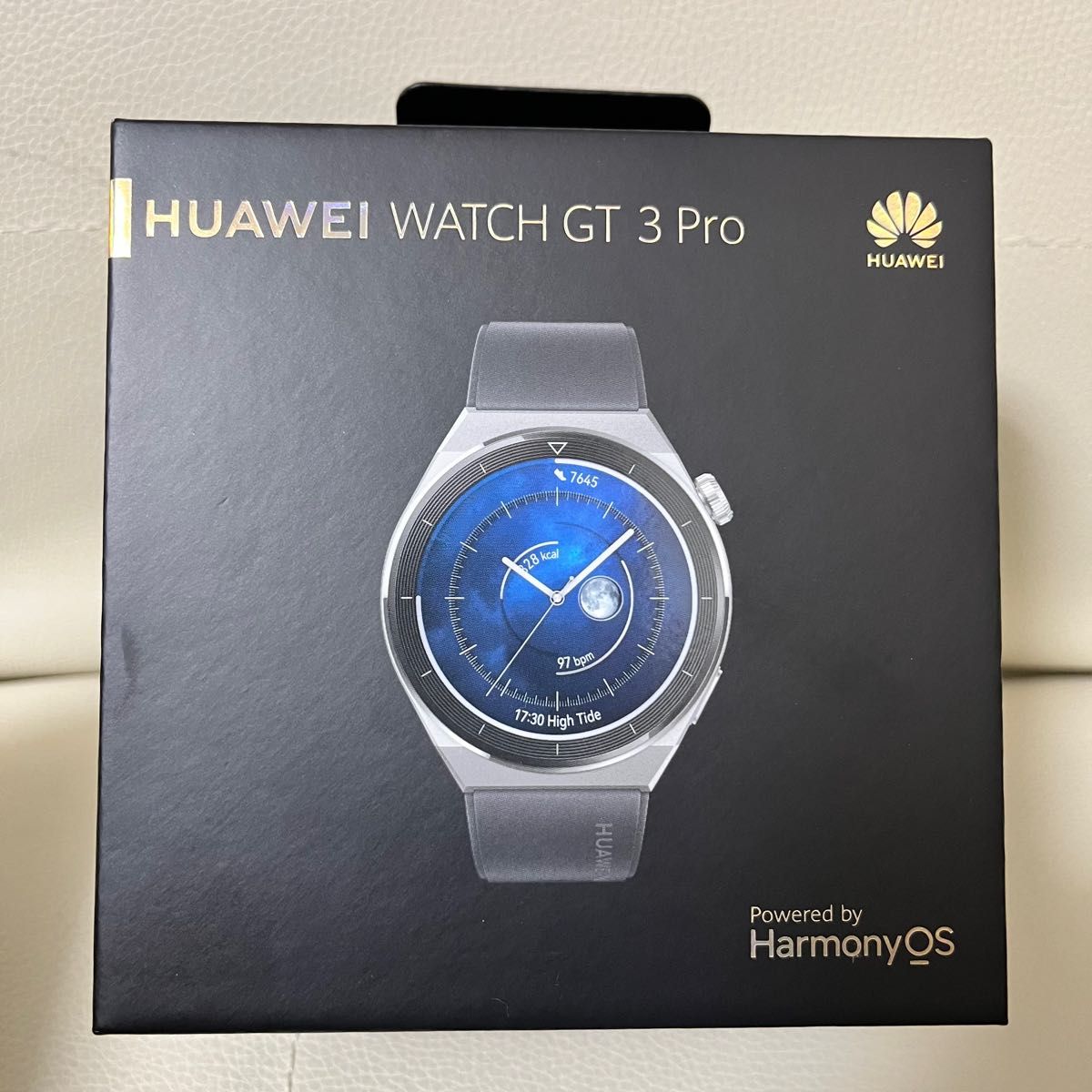 【新品】HUAWEI WATCH GT3Pro 46mm チタン　アクティブモデル　スマートウォッチ　ブラック　黒