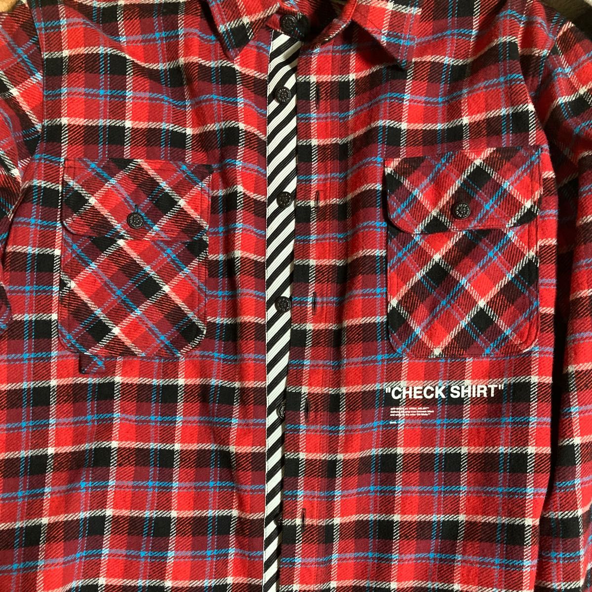 Off-White ネルシャツ オフホワイト | noonanwaste.com