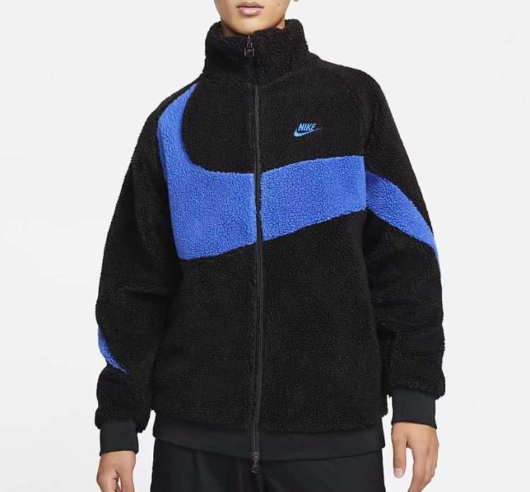 美品✨ナイキ ボアジャケット リバーシブル ビッグスウォッシュ 2XL 美品✨ナイキ ボアジャケット リバーシブル ビッグスウォッシュ 2XL