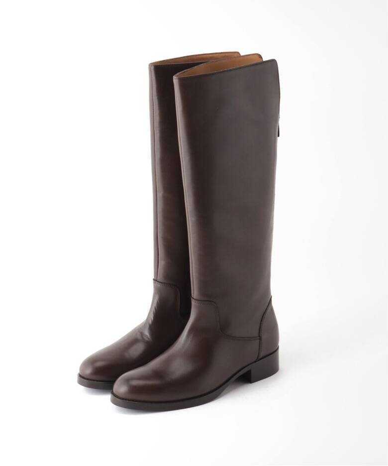  prompt decision tag equipped not yet have on IENA Iena [CORSO ROMA /koruso Rome ] long boots Brown 38 24 Brown p Large . regular price 42900 jpy 