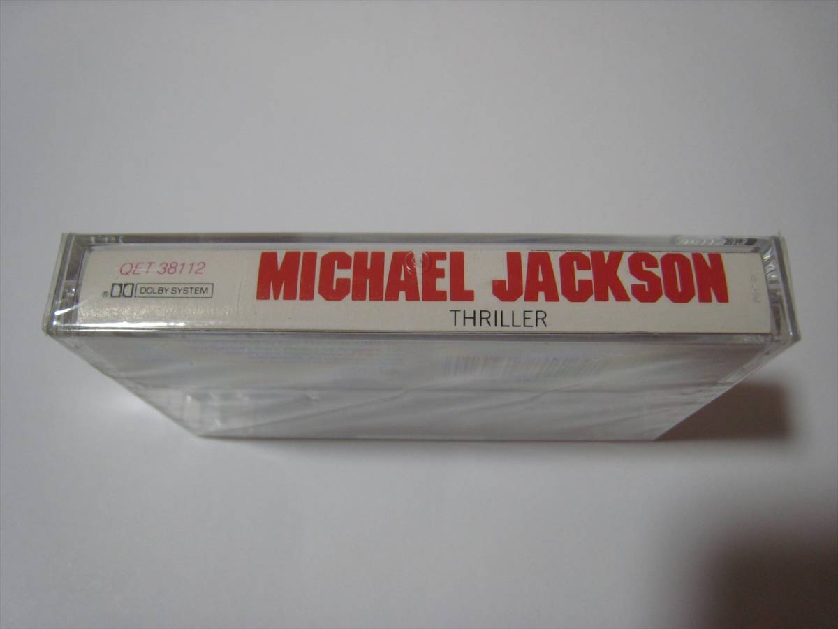 【カセットテープ】 MICHAEL JACKSON / ★未開封★ THRILLER US版 マイケル・ジャクソン スリラーの画像3