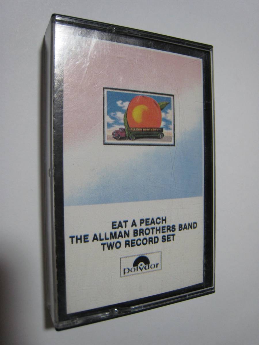 【カセットテープ】 THE ALLMAN BROTHERS BAND / EAT A PEACH US版 オールマン・ブラザーズ・バンド イート・ア・ピーチの画像1