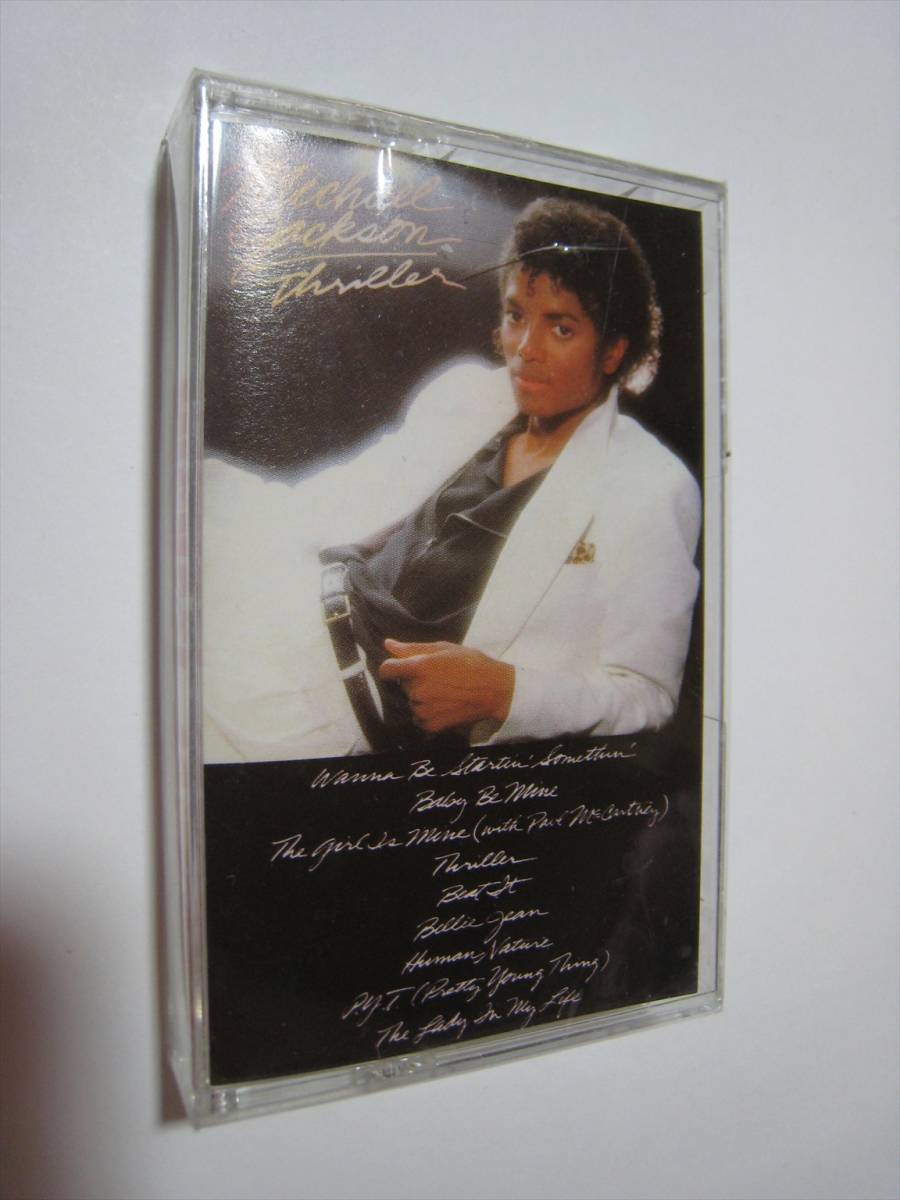 【カセットテープ】 MICHAEL JACKSON / ★未開封★ THRILLER US版 マイケル・ジャクソン スリラーの画像1