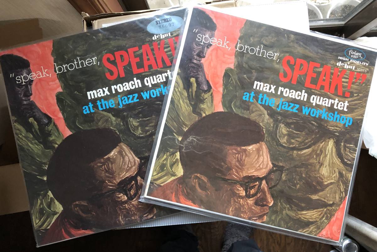 Speak, Brother, Speak / Max Roach Quartet / モノとステレオ盤_画像1