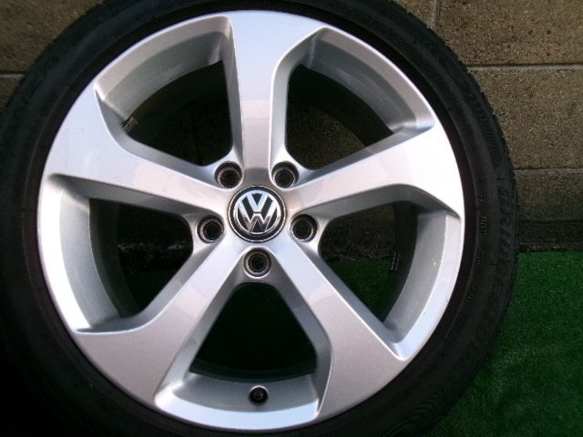 営業 VW ゴルフ GTI 19インチ 7.5J 112 5穴 フォルクスワーゲン en