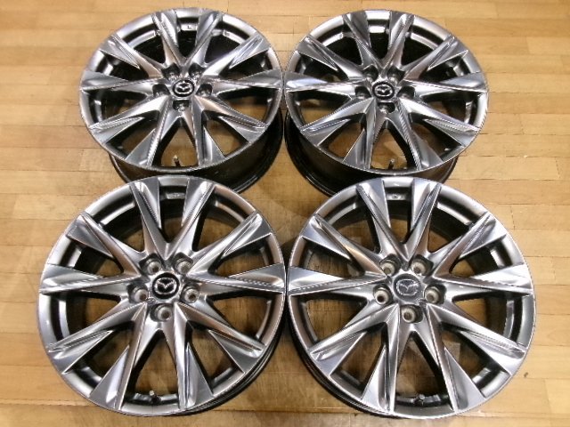 マツダ CX-8 Lパッケージ プロアクティブ 純正 ホイール 4本 5H-114.3