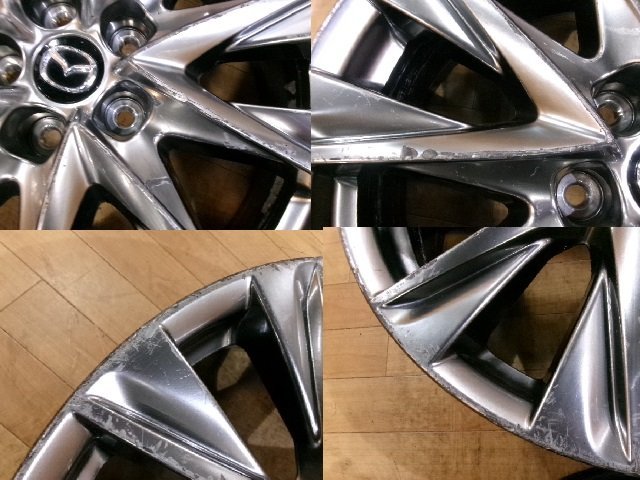 マツダ CX-8 Lパッケージ プロアクティブ 純正 ホイール 4本 5H-114.3