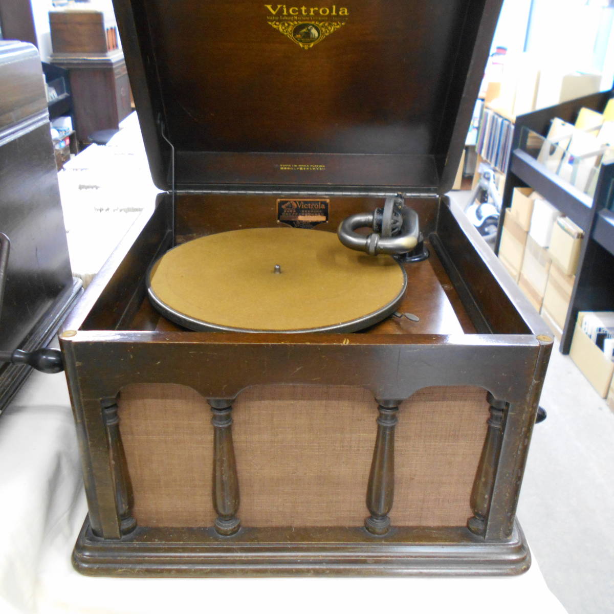 VICTROLA VV1-80 卓上型蓄音機 整備済み 完動品 www.immobiliareorsini.net