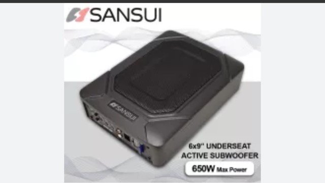 ■USA Audio■サンスイ SANSUI EGON-680 ●超薄型●アンプ内蔵15.2ｘ22.8cm(6x9インチ Max.650W ●保証付●税込_画像2