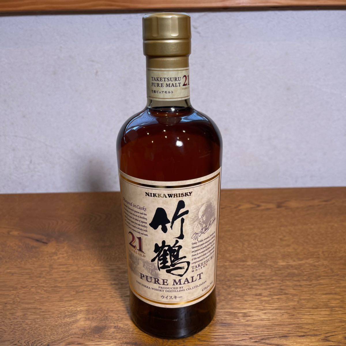 全国発送】竹鶴21年 PURE MALT 新品未開封 NIKKA WHISKY ニッカ