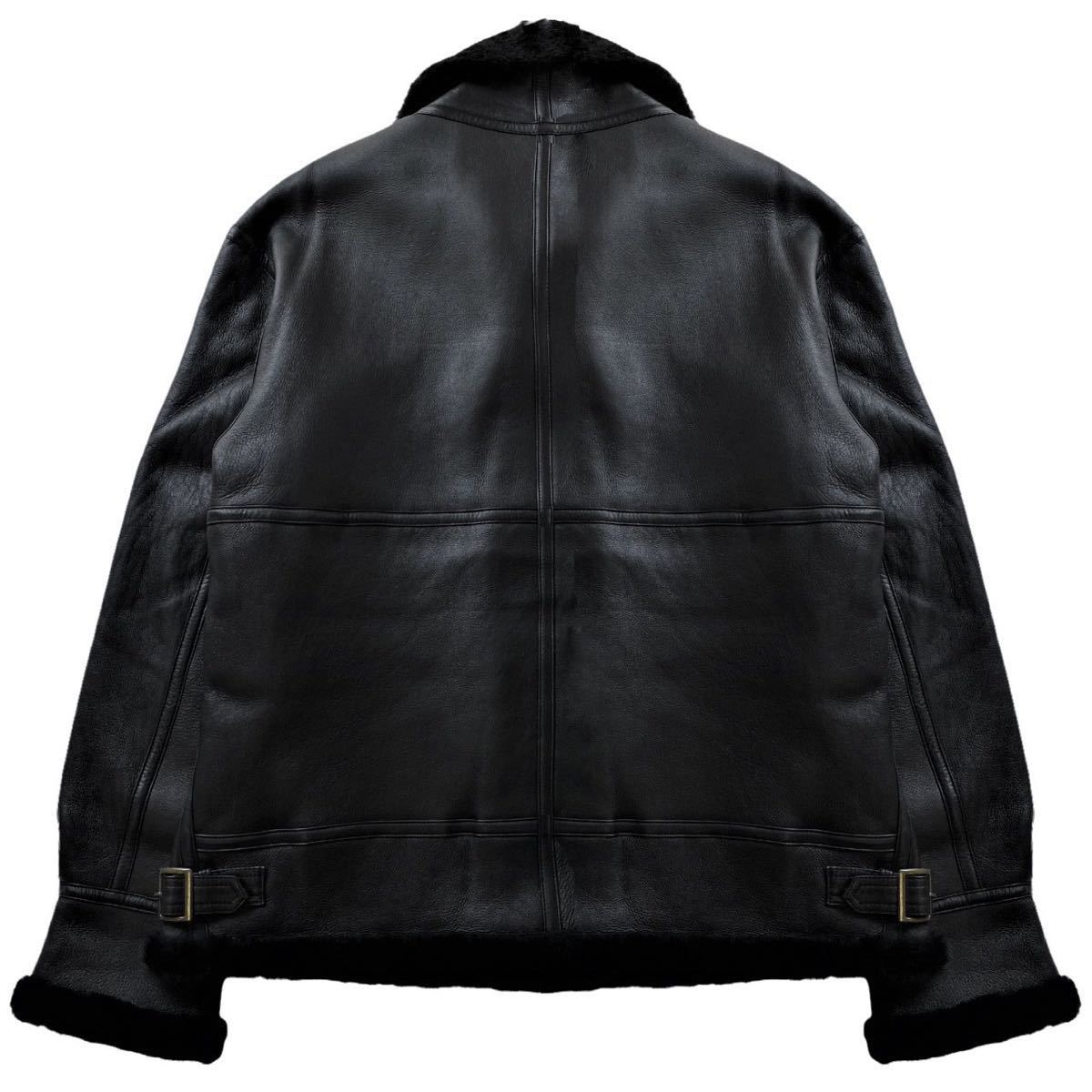 春のコレクション 極暖! 定価15万 新品 希少! MILITARY ブルゾン 羊革