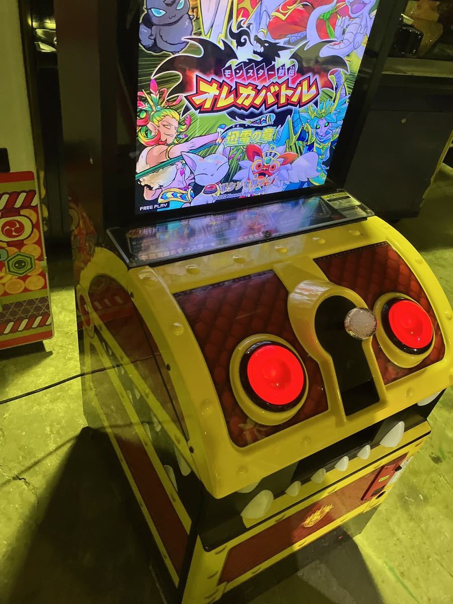 中古 ジャンク アーケード コナミ KONAMI オレカバトル 筐体 中古 ジャンク アーケード コナミ KONAMI オレカバトル 筐体