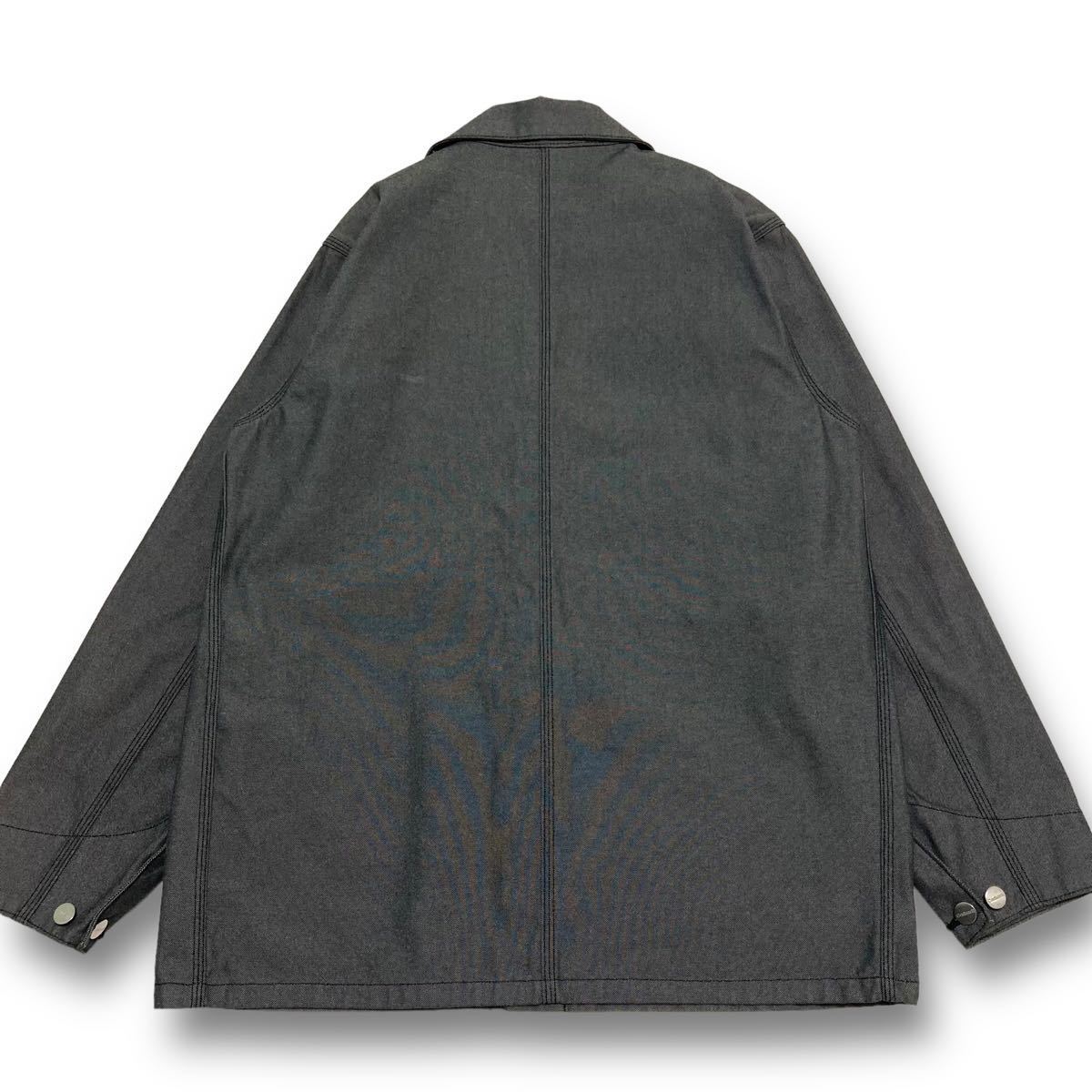 Carhartt】 カーハート ブラックデニムカバーオール シャツ Carhartt】 カーハート ブラックデニムカバーオール シャツ