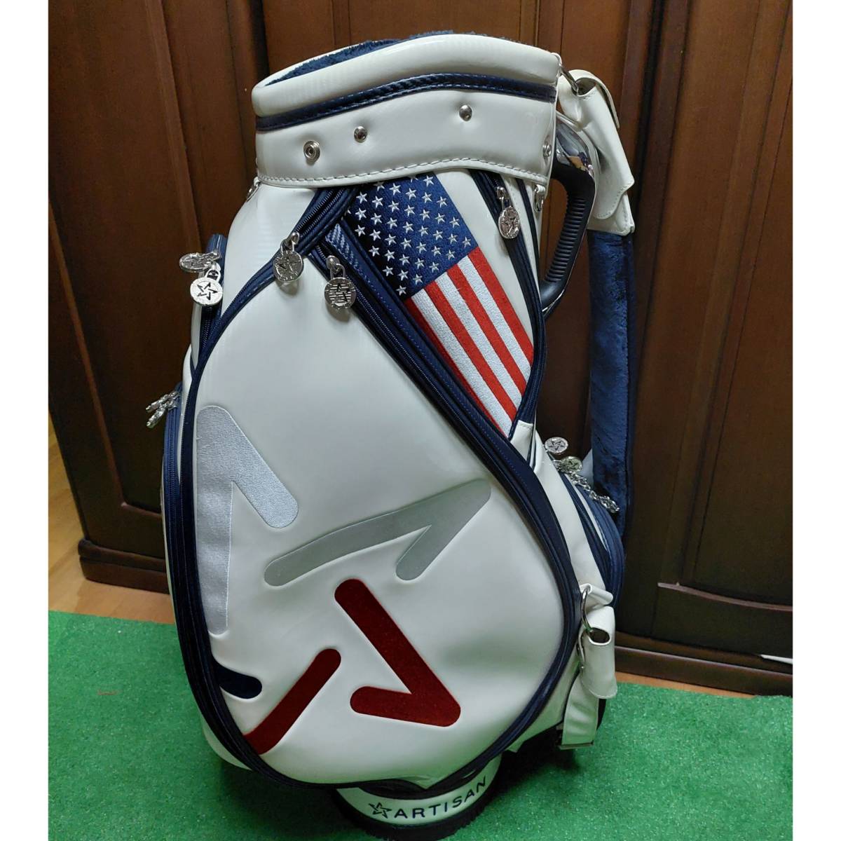 Yahoo!オークション - 美品 ARTISAN GOLF キャディバッグ Yahoo!オークション - 美品 ARTISAN GOLF キャディバッグ