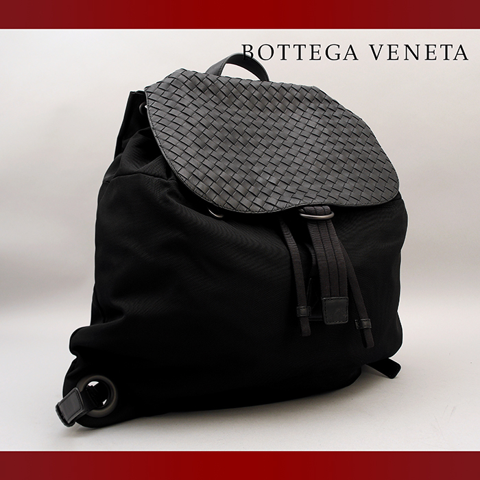 低価限定品】 Bottega Veneta ボッテガヴェネタ バックパック リュック ブラックの通販 by Eighth's shop｜ ボッテガヴェネタならラクマ