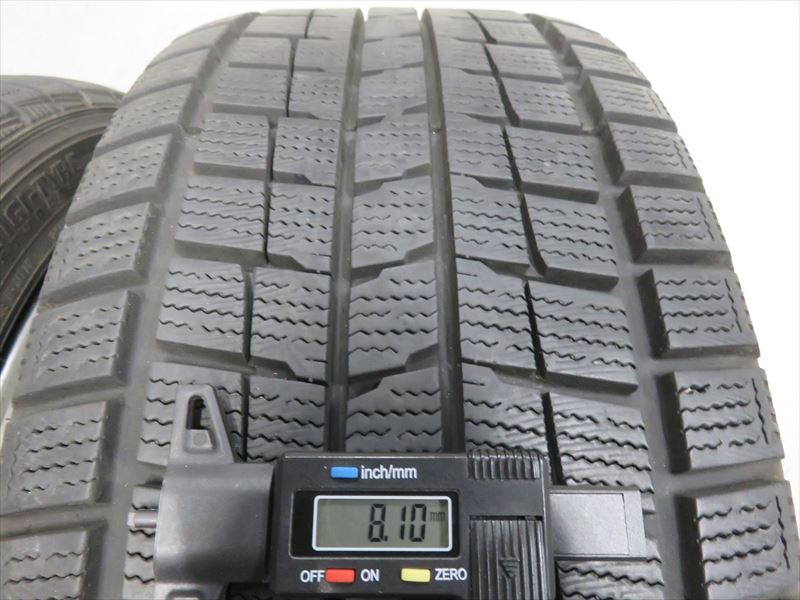 超バリ溝 トヨタ クラウン アスリート 225/45R18 純正 ハイブリッド ダンロップ DSX_画像3