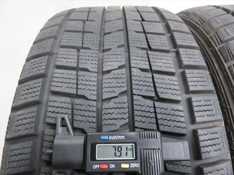 超バリ溝 トヨタ クラウン アスリート 225/45R18 純正 ハイブリッド ダンロップ DSX_画像4