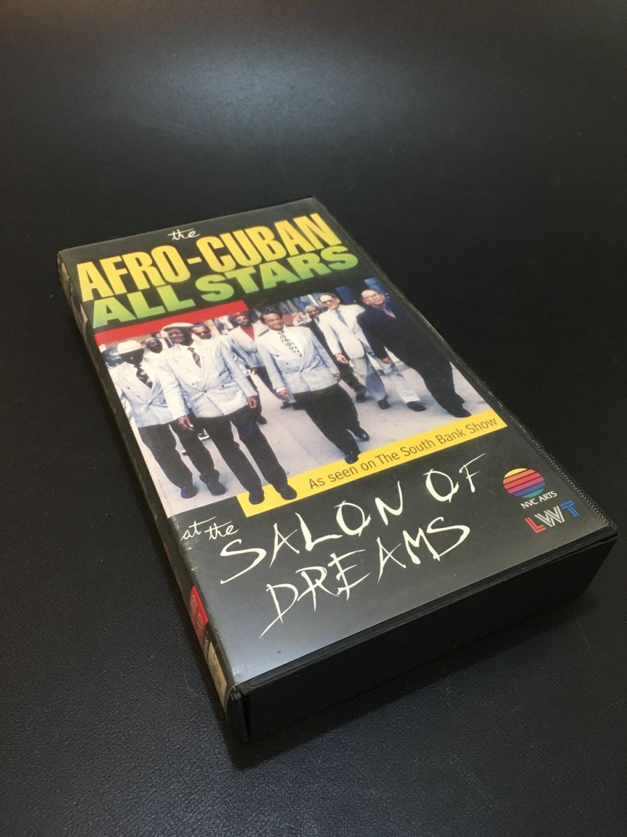 VHS video AFRO-CUBAN ALL STARS at the SALO OF DREAMS Afro * cue van * all Star z at * The * salon *ob* Dream s.71