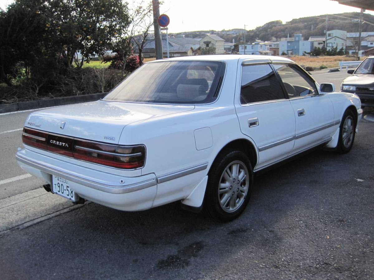 JZX81 Cresta GT twin turbo interior super lucent 1JZ digital panel old car vehicle inspection "shaken" attaching 30.12 safely . real running 39.9 ten thousand jpy 