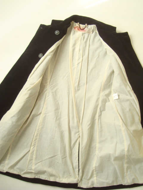 ROS BAILEY イングランド製ブラックコート size0 英国製 ロスベイリー_画像5