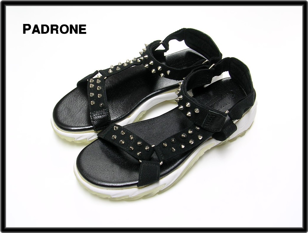 42 (26.5～27cm) 【PADRONE ANKLE STRAP SANDALS COLLABORATION with DISCOVERED パドローネ ディスカバード サンダル PC8721-3203-17A】_画像1