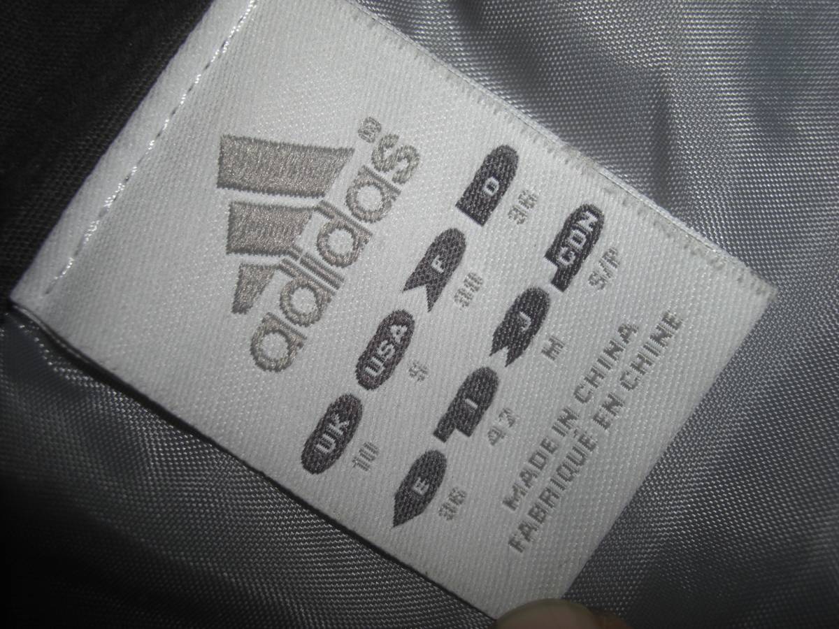 M アディダス adidas フライトジャケット コットン モッズコート 中綿 グレー K20C462_画像7