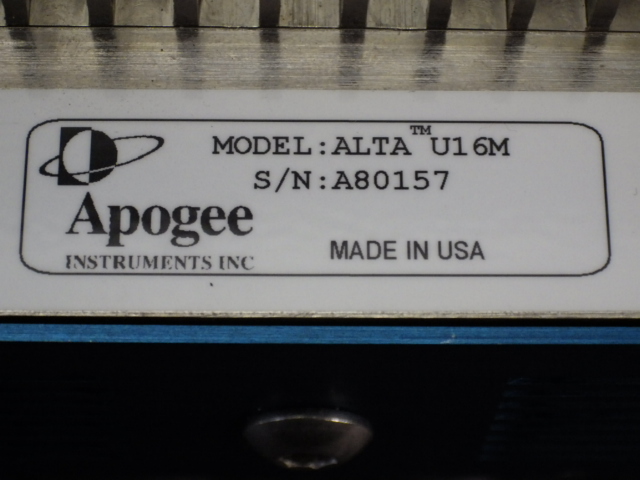 apogee アルタシリーズ apogee alta u1 6m MADE IN USA 天体観測_画像4