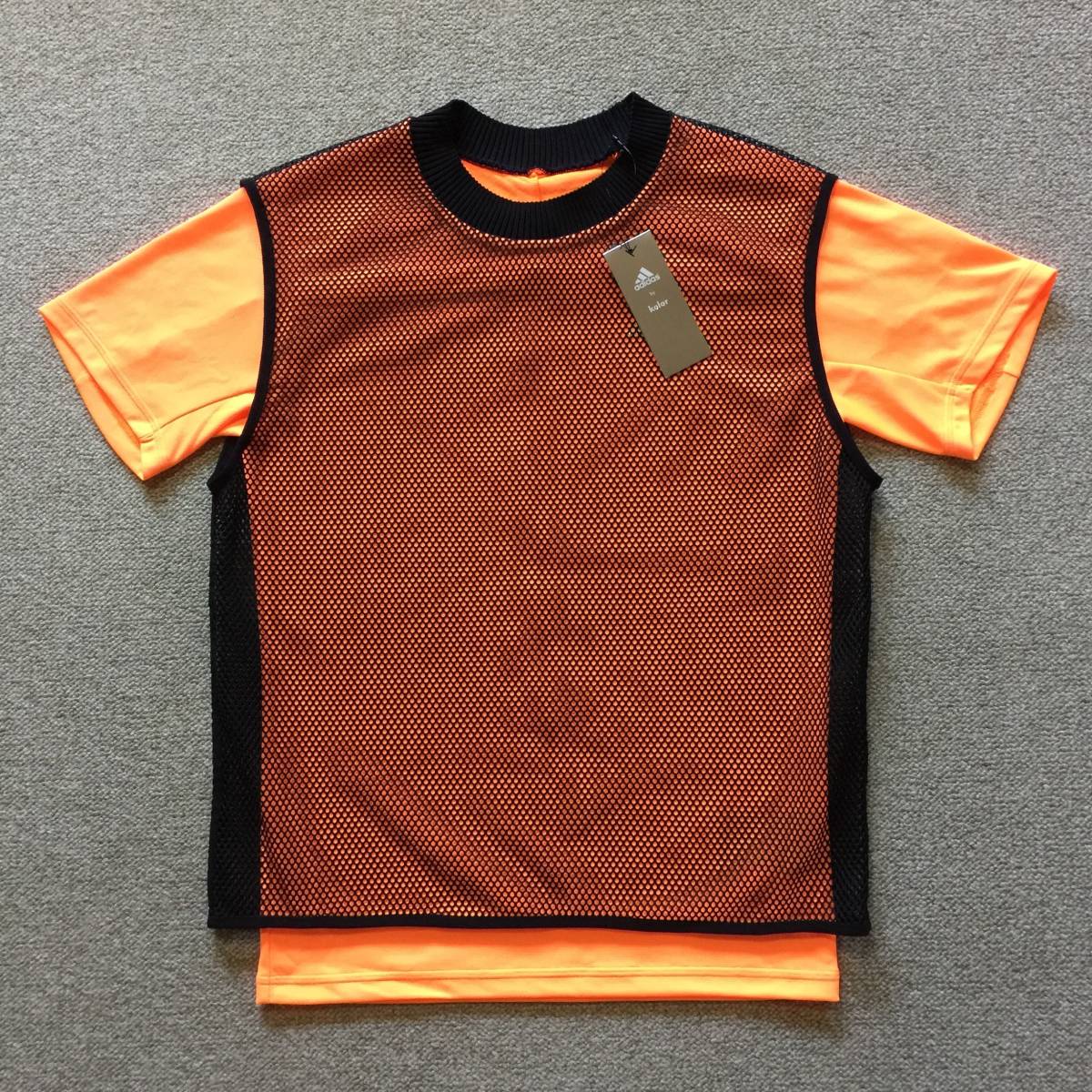 adidas by kolor 半袖Tシャツ メッシュ アディダス カラー XS スポーツ