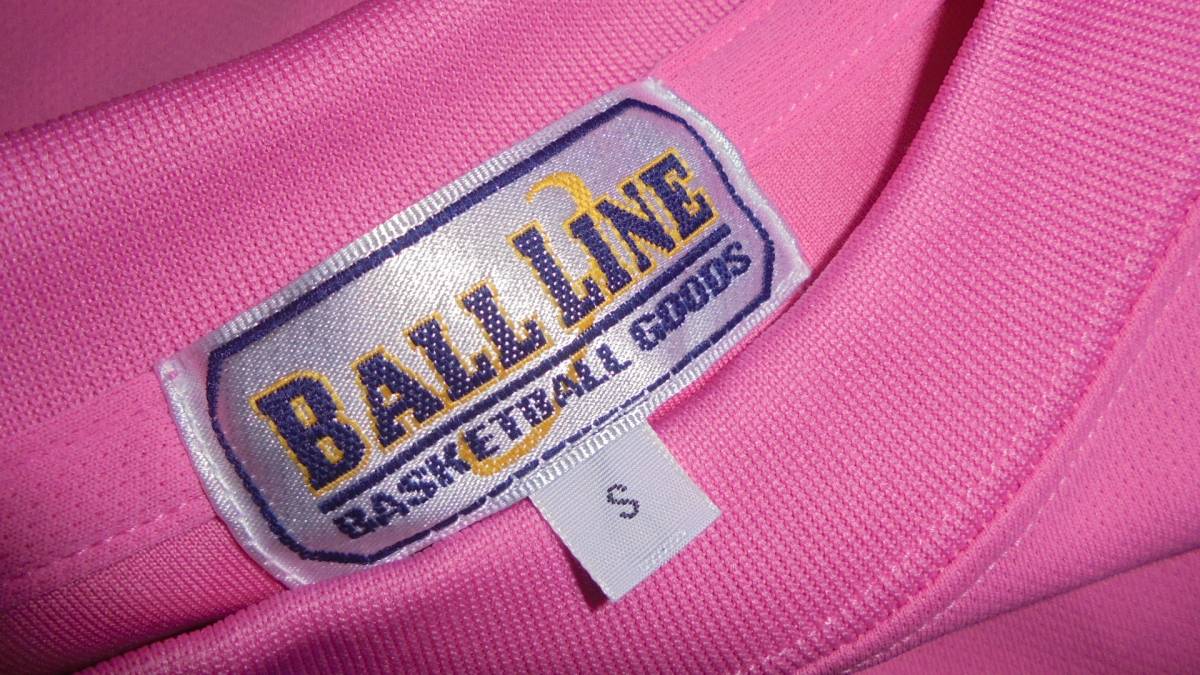 BALL-LINE　ボールライン　バスケットボールウェア　ロンT　ピンク_画像4