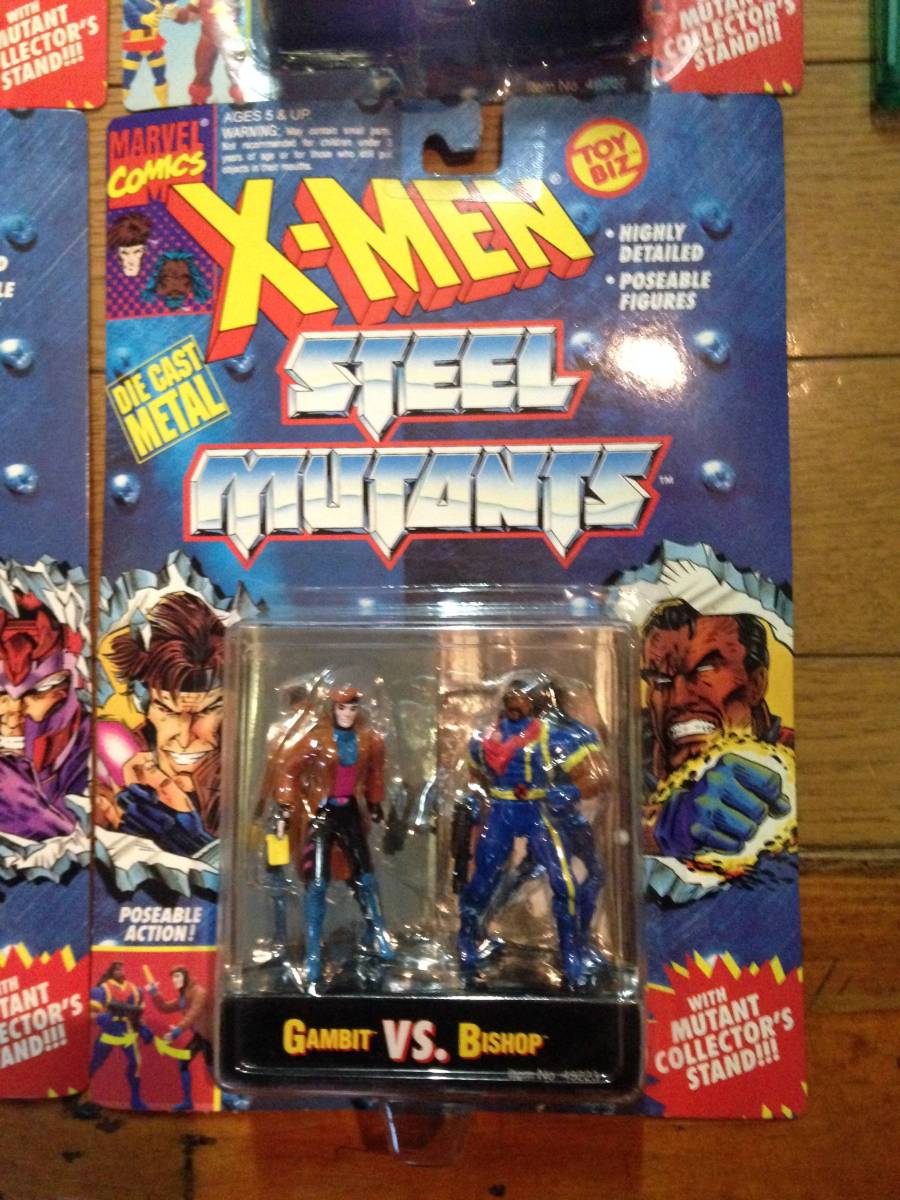  Takara X-MEN X- men X men X men steel коллекция 4 пункт полный comp комплект фигурка новый товар очень редкий Vintage retro подлинная вещь 