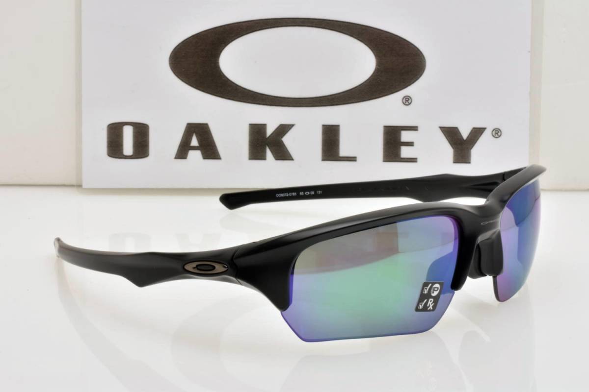 ★新品・正規輸入品！OAKLEY オークリー OO9372-0765 FLAK BETA フラックベータ アジアンフィット マットブラック ジェイドイリジウム偏光_画像3