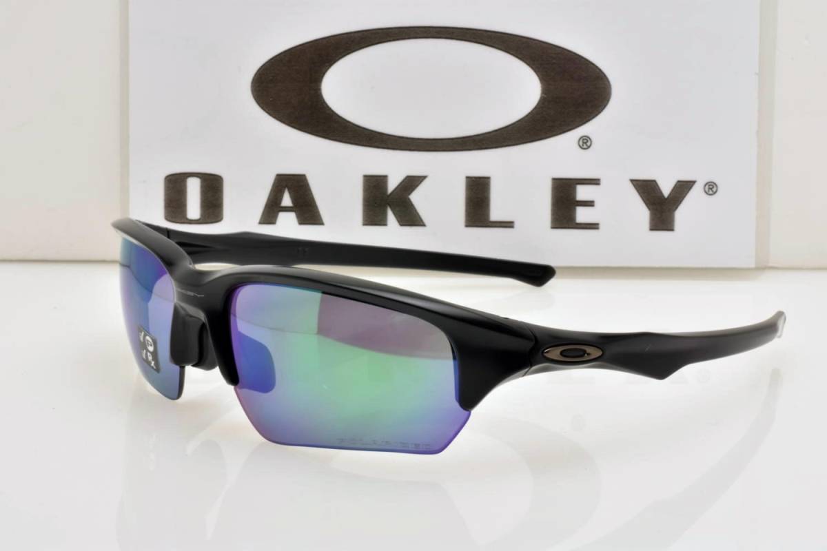 ★新品・正規輸入品！OAKLEY オークリー OO9372-0765 FLAK BETA フラックベータ アジアンフィット マットブラック ジェイドイリジウム偏光_画像1