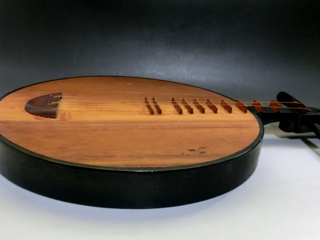  biwa # musical instruments circle month koto loquat wooden traditional Japanese musical instrument folk song koto ( dragon to viva pi- party Pug en) old fine art #