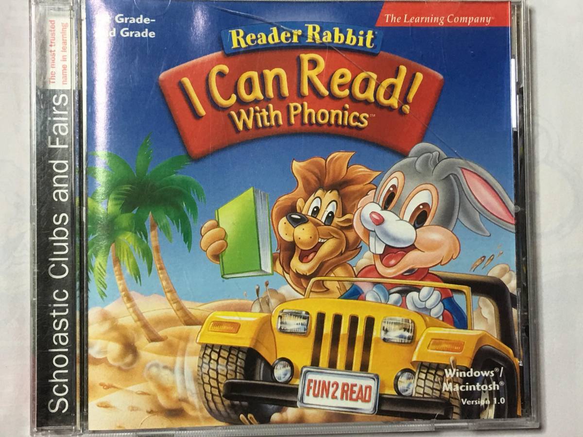 The Learning Company製のCDロムReader Rabbit I Can Read！_画像1