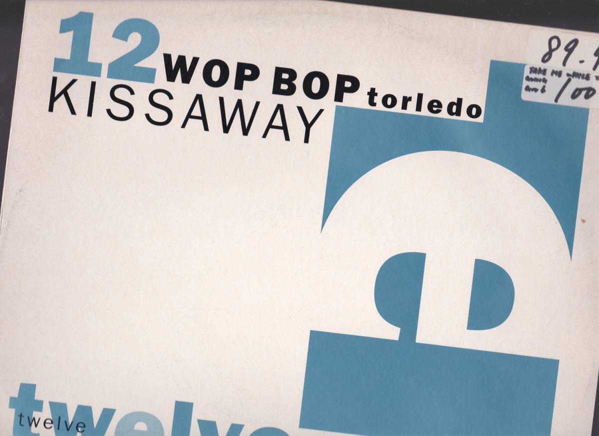 ダンクラ12inch★WOP BOP TORLEDO / Kissaway★picture sleeve・Ten records★_画像1