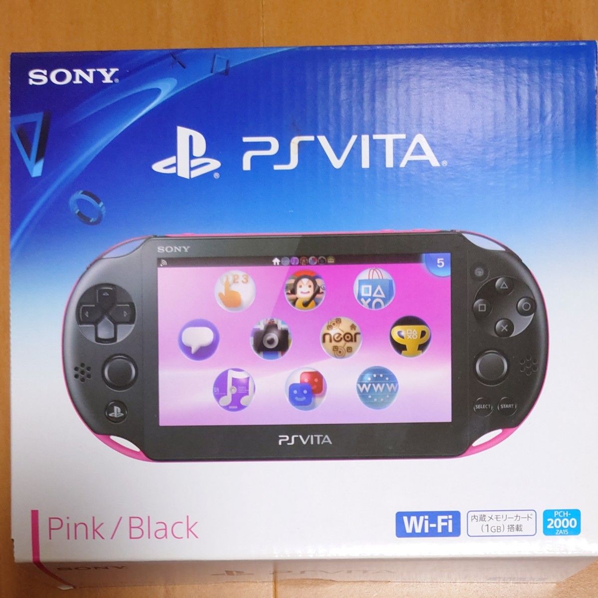 PlayStation Vita （PCH-2000シリーズ） Wi-Fiモデル ピンク/ブラック