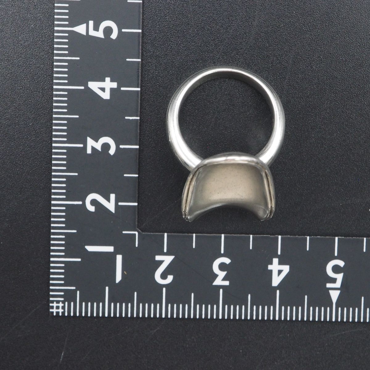 R05 renoma レノマ SILVER刻印 リング デザイン シルバー 指輪 10号