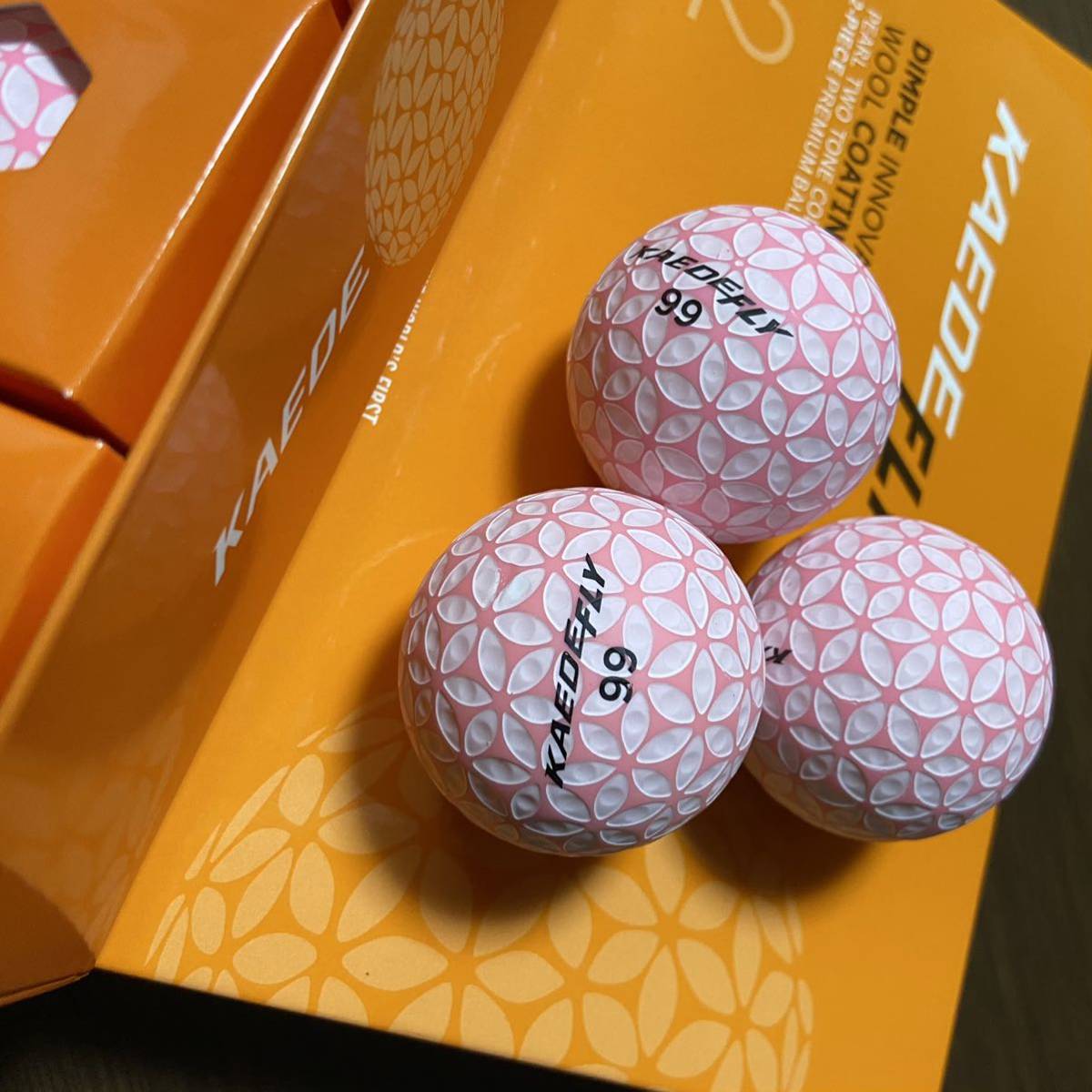 カエデゴルフボール KAEDE FLY ピンク 20ダース 数量限定特別価格-