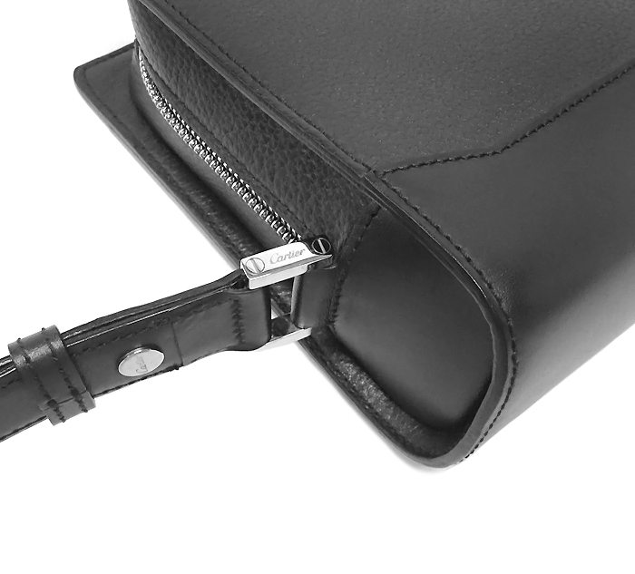 送料無料 美品】 カルティエ Cartier セカンドバッグ ハンドストラップ