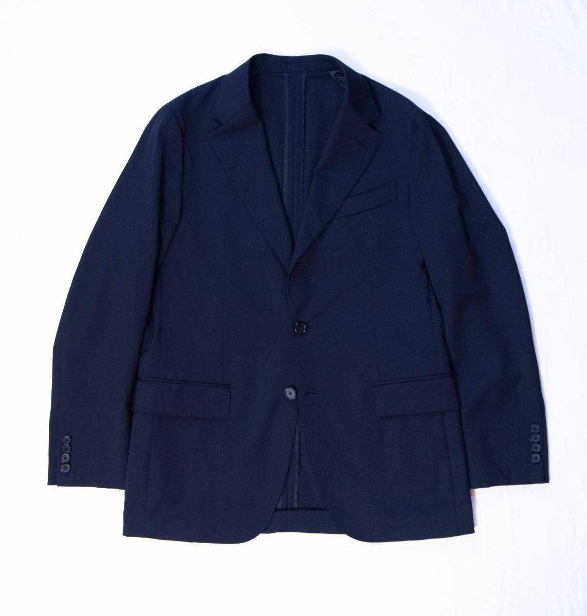 未使用 Caruso ネイビー スーツ ジャケット スラックス セットアップ