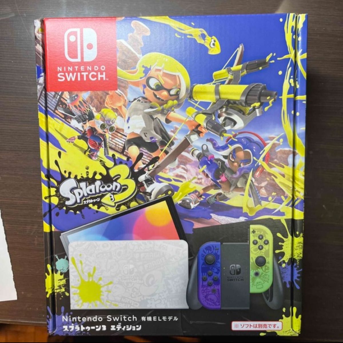 新品未使用】Nintendo Switch(有機ELモデル) スプラトゥーン3