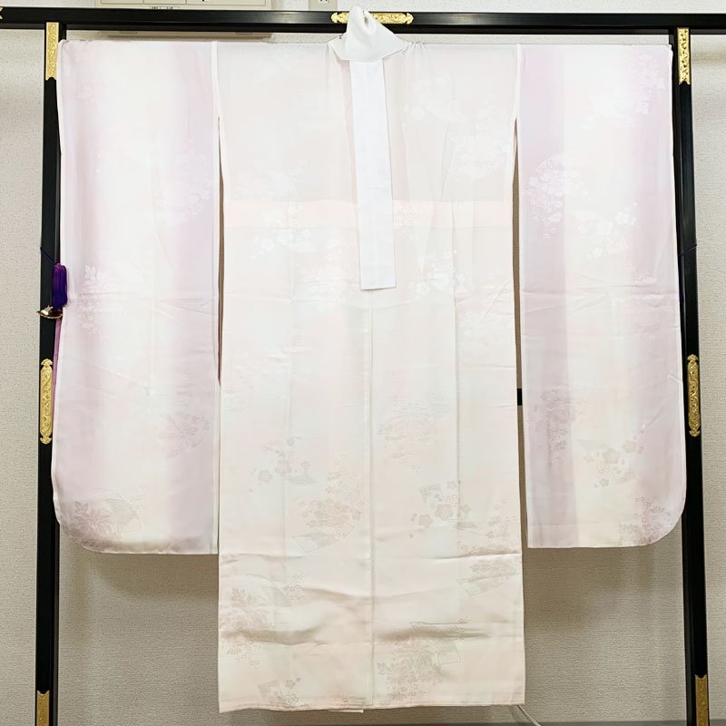 税込) 212u16 振袖用長襦袢 裄71袖丈112.8 刺繍半衿付 nuseluj.com