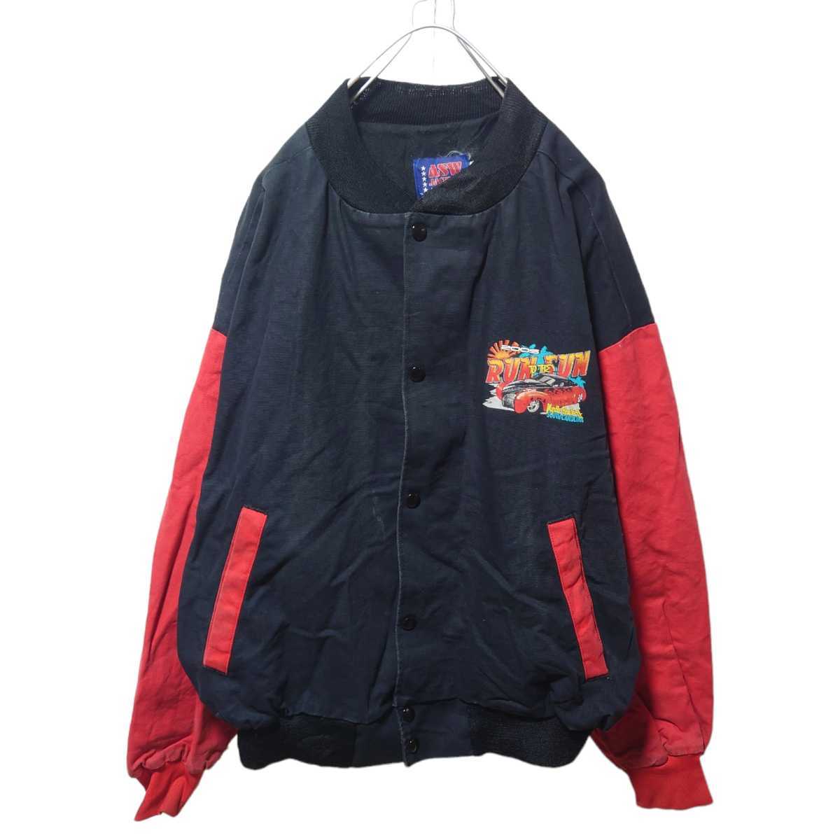 【ASW JACKETS】RUN&SUN 17周年 USA製ブルゾン A-057_画像2