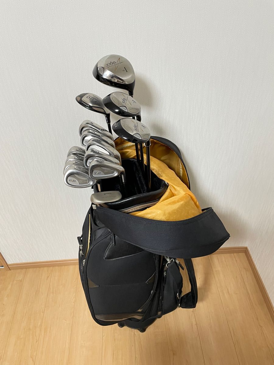 ゼクシオ ゴルフフルセット スリクソンパター ミズノキャディーバック ...