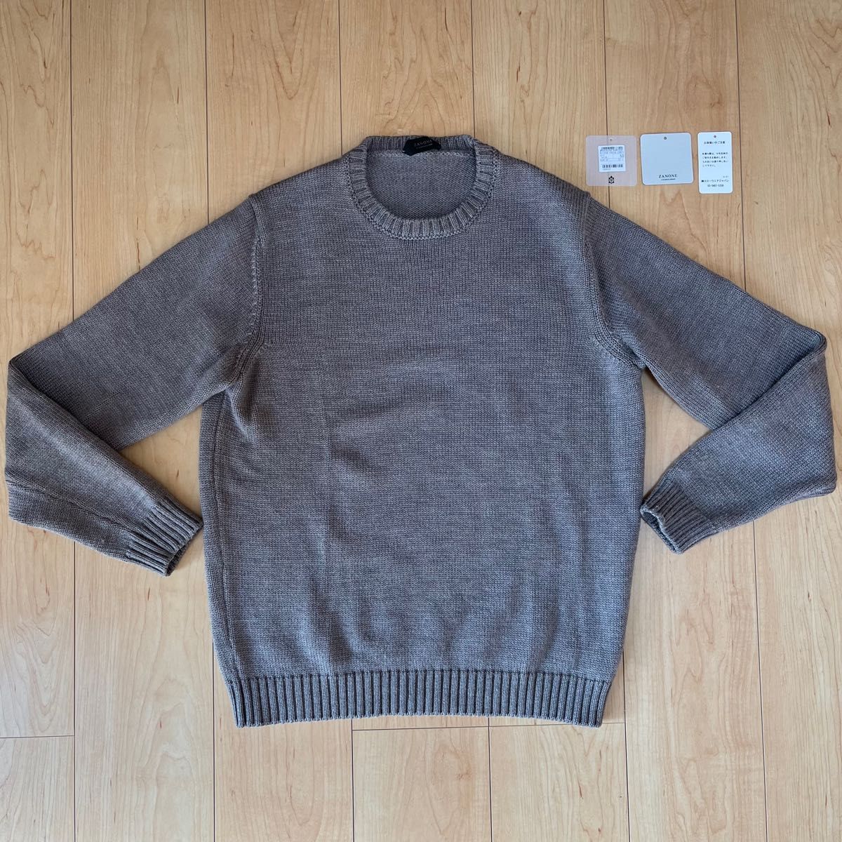 美品】ZANONEザノーネ クルーネックニット GIRO ボーイズマーケット