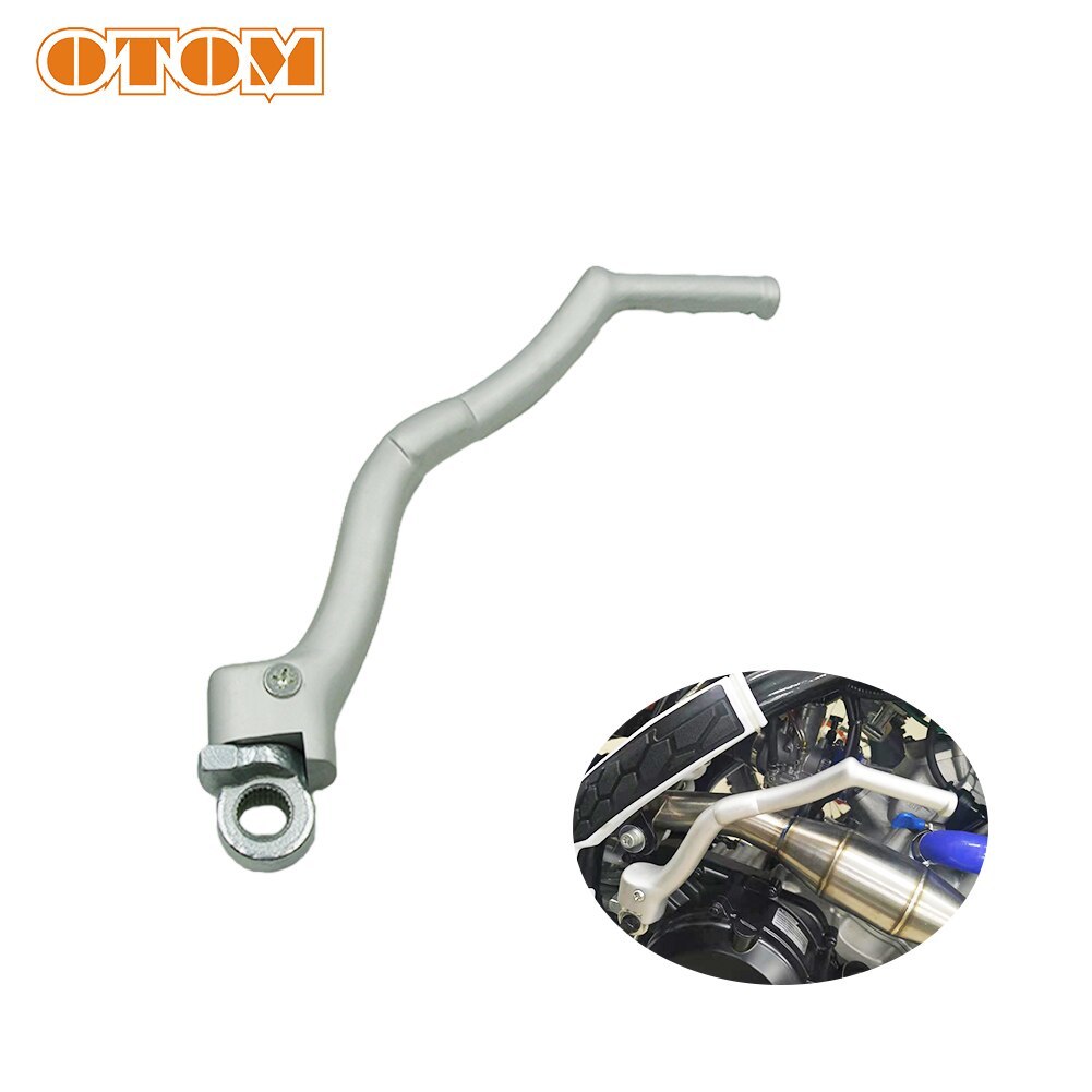 OTOM バイク CNC 鍛造キックスタートスターターレバーペダル ZONGSHEN 250CC NC250 NC 250 エンジンモトクロスダートバイクオフロード_画像1