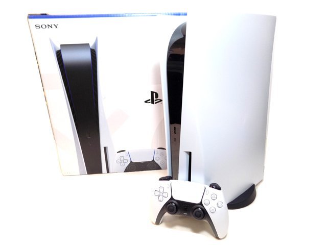 美品☆SONY PlayStation5 ディスクドライブ搭載モデル□PS5 プレステ5